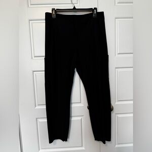 Athleta Black High-Rise Fitted Pants